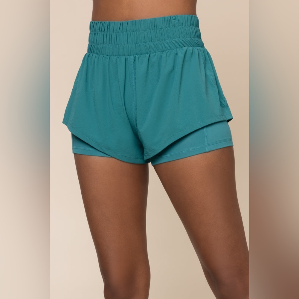 Teal Women's Athletic Shorts